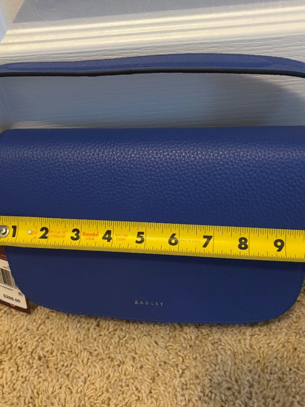 Radley Grafton Street Small Flapover Cross Body Bag in Yves Blue